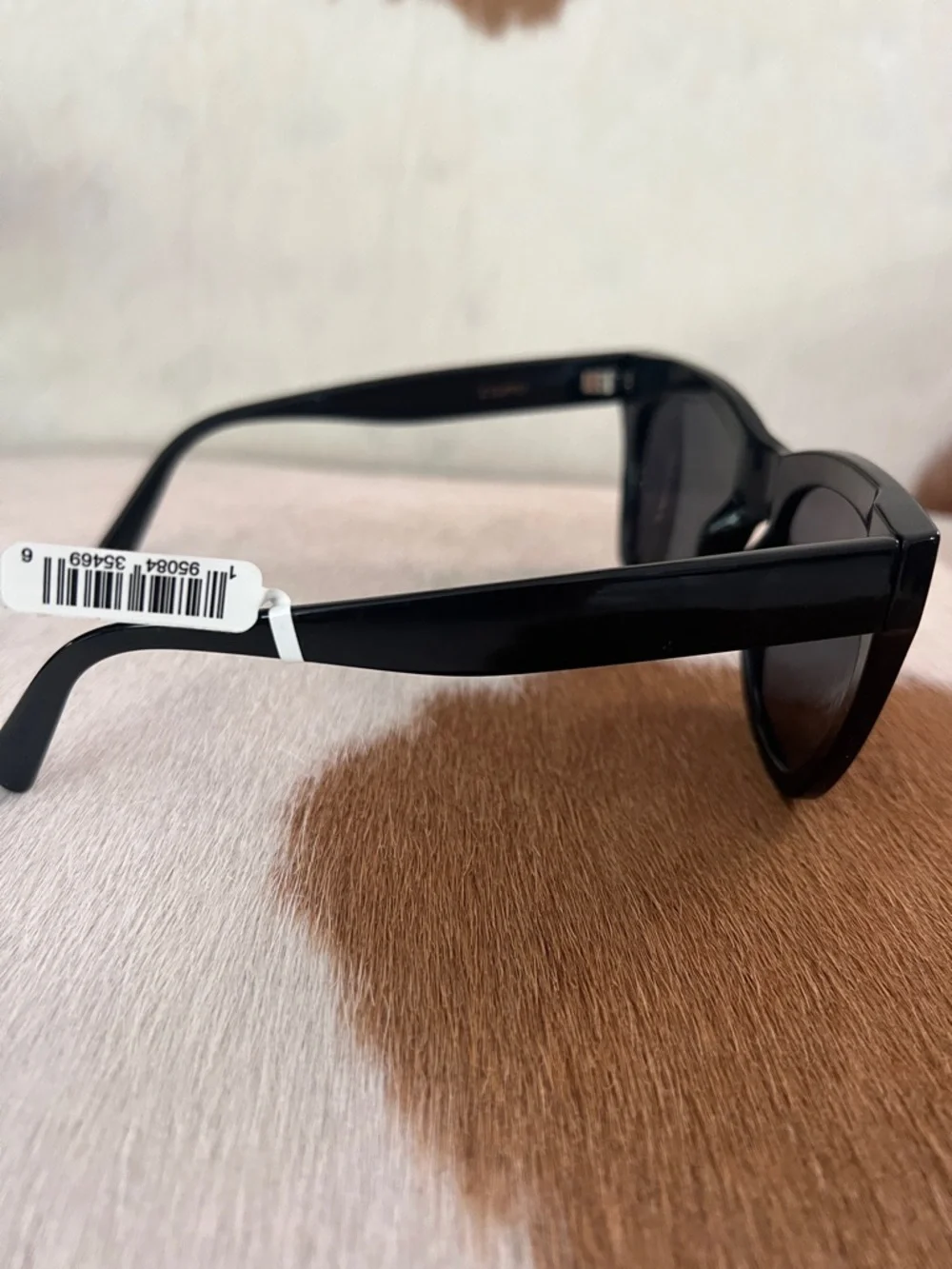 Z Supply EVERYDAY Black Oversized Cat-Eye Sunglasses